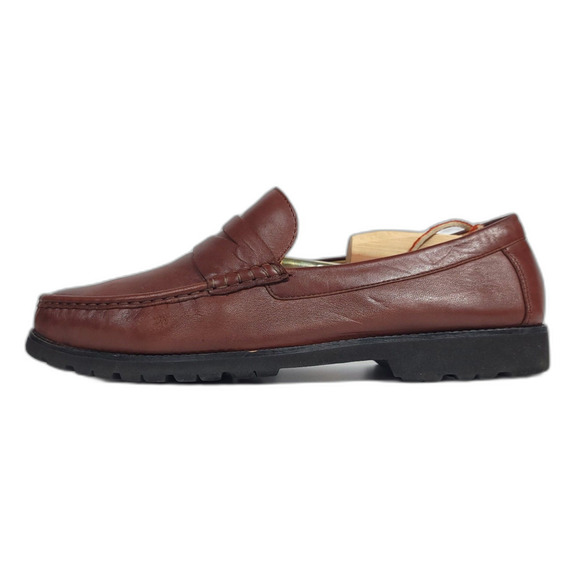Robert Zur DILLON Luggage Old Money True Glove Leather Penny Loafers Mens 11.5 main image 7